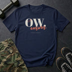 Ow. Anyway. T-Shirt in Navy