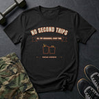 No Second Trips: All the Groceries. Every Time. T-Shirt in Black