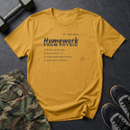 Homework From Physio T-Shirt in Daisy