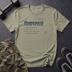 Homework From Physio T-Shirt in Pistachio