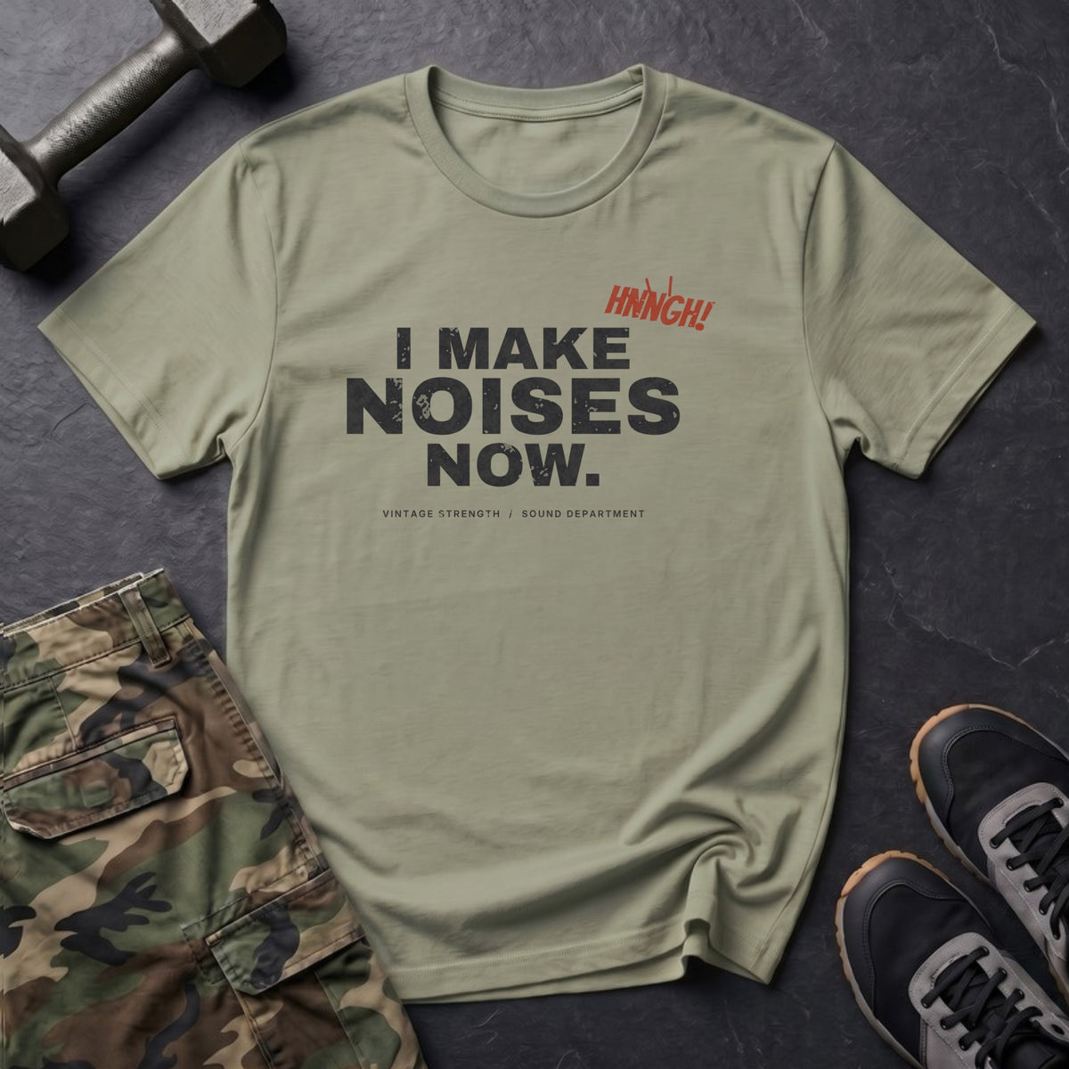 I Make Noises Now T-Shirt in Pistachio
