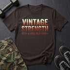 New Gains, Old Pains - Gym T-Shirt in Dark Chocolate