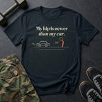 My Hip Is Newer Than My Car T-Shirt in Black