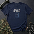 My PT Is My Coach T-Shirt in Navy