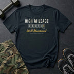 High Mileage. Well Maintained. T-Shirt in Black