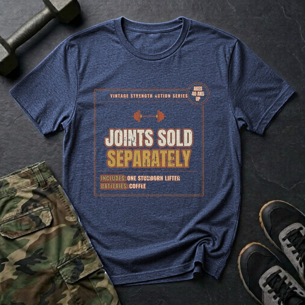 Joints Sold Separately T-Shirt in Heather Navy
