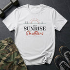 The Sunrise Shufflers T-Shirt in White