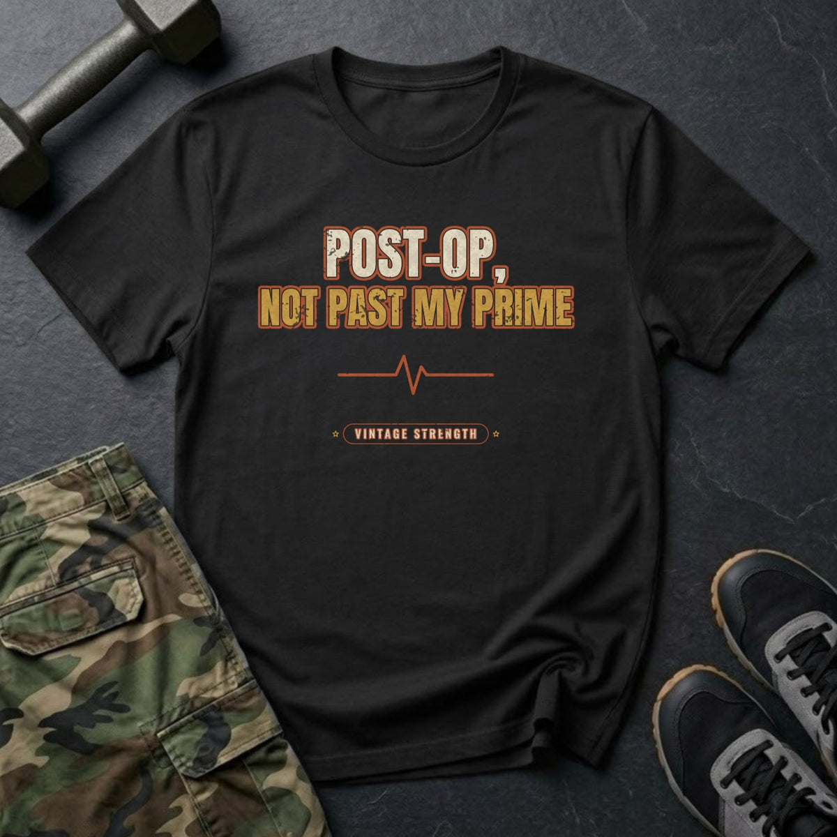Post-Op, Not Past My Prime T-Shirt in Black
