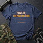 Post-Op, Not Past My Prime T-Shirt in Heather Navy