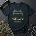 Aged on the Top Rack T-Shirt in Black