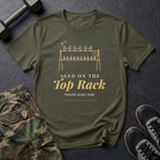Aged on the Top Rack T-Shirt in Military Green