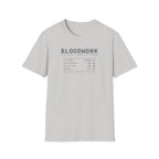Bloodwork Looks Great, Thanks for Asking T-Shirt in Ice Grey
