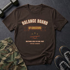 Balance Board of Directors T-Shirt in Dark Chocolate