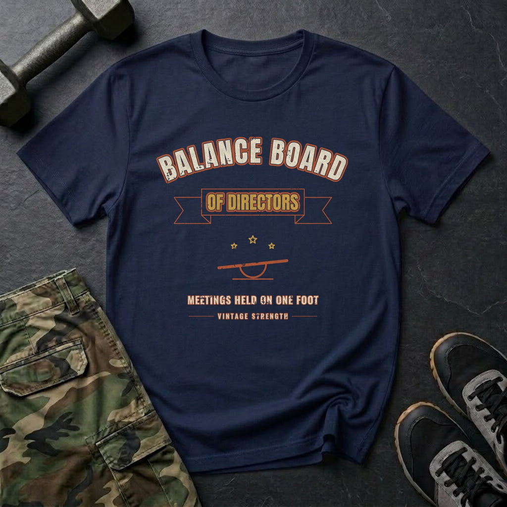 Balance Board of Directors T-Shirt in Navy