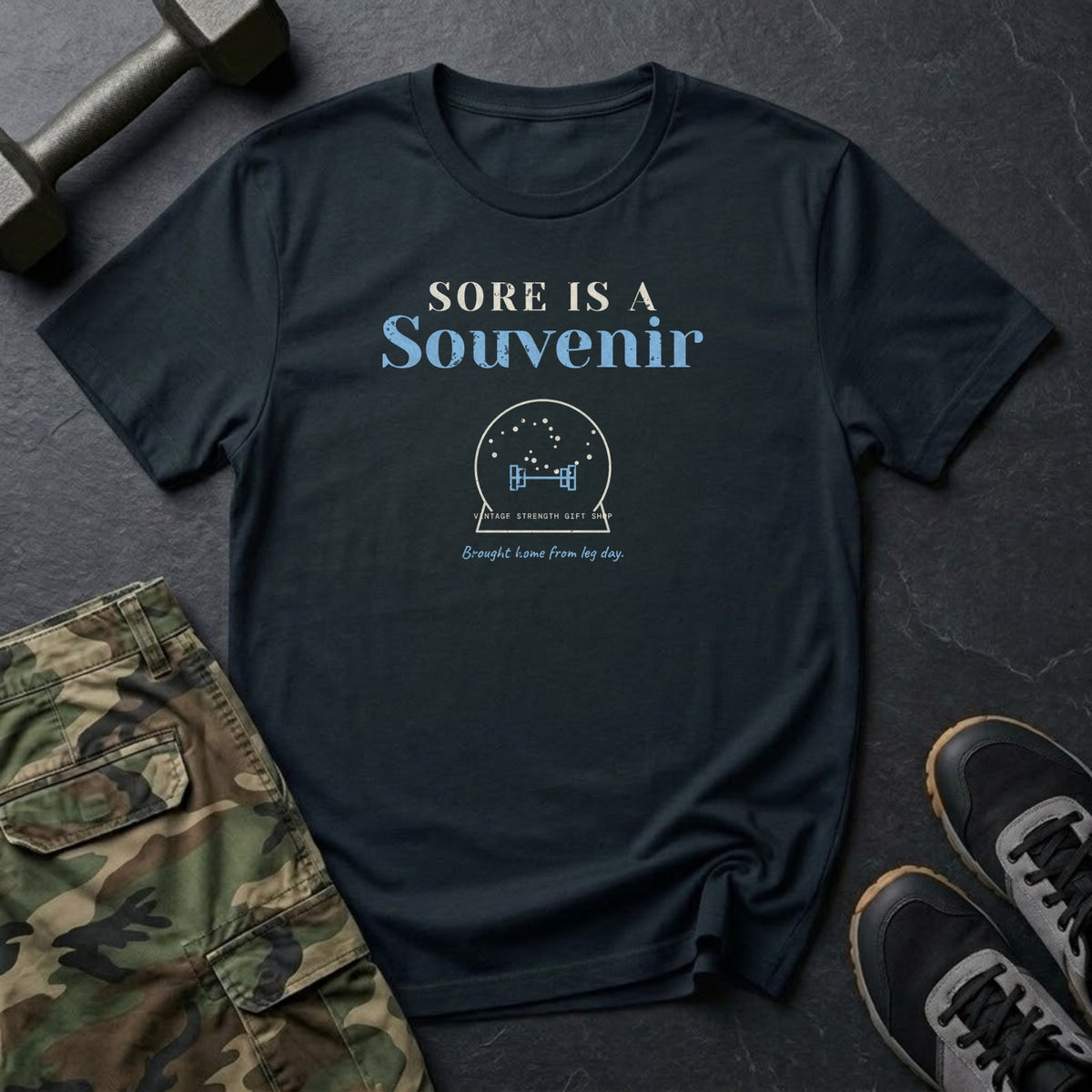 Sore Is a Souvenir T-Shirt in Black