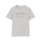 Training for the Class Reunion T-Shirt in Ice Grey