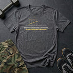 Stopped Counting Birthdays. Started Counting Reps. T-Shirt in Dark Heather