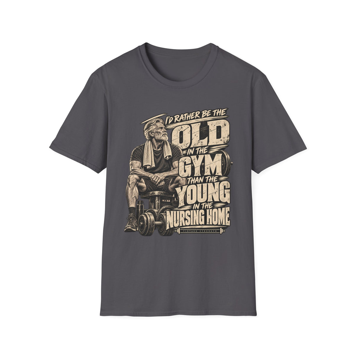 Oldest In The Gym Vintage T-Shirt