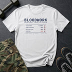 Bloodwork Looks Great, Thanks for Asking T-Shirt in White
