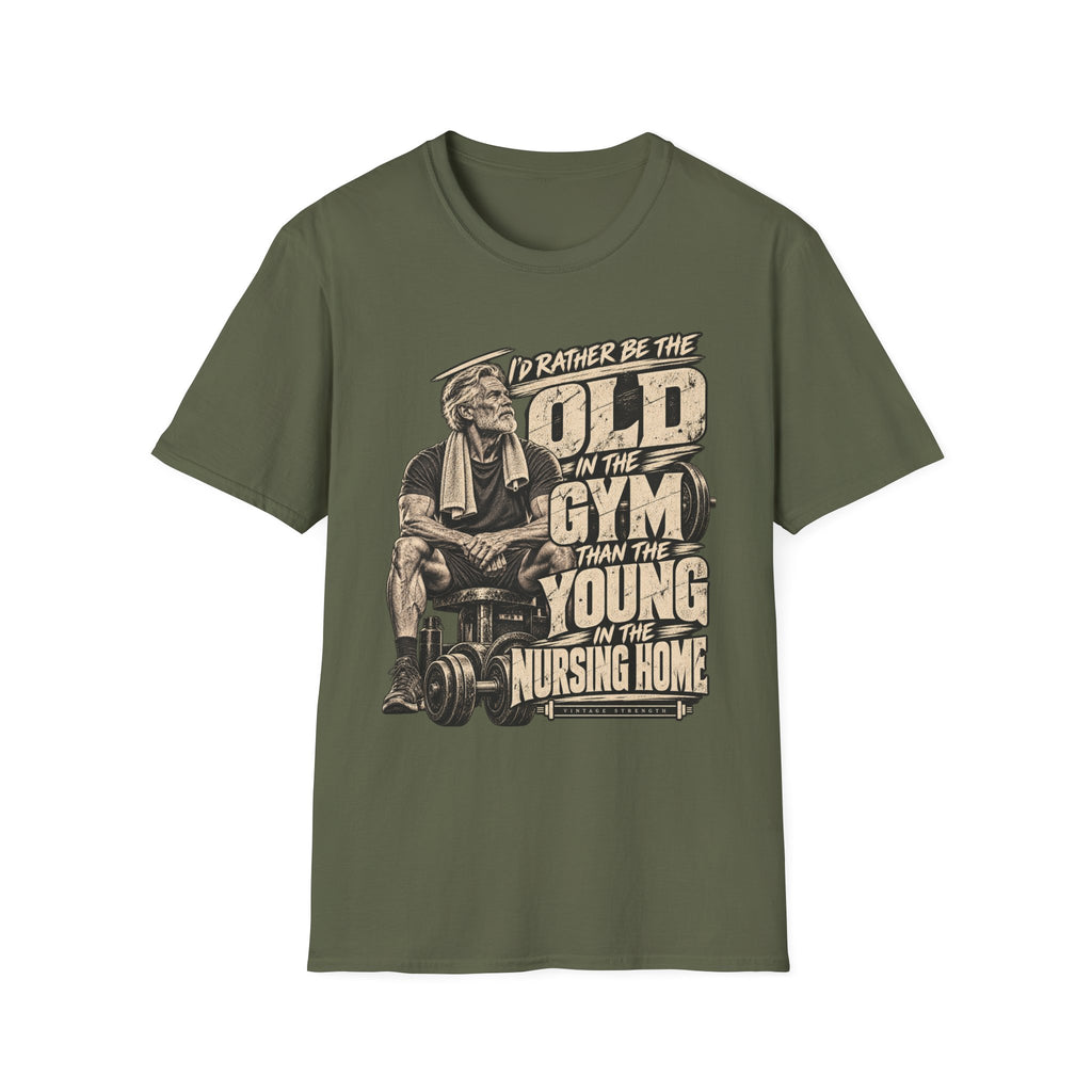 Oldest In The Gym Vintage T-Shirt