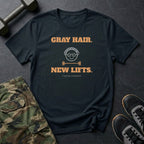 Gray Hair. New Lifts. T-Shirt in Black