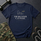 The Recliner Can Wait T-Shirt in Navy