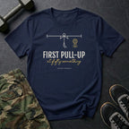 First Pull-Up at Fifty-Something T-Shirt in Navy