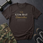 Gym Rat Emeritus T-Shirt in Dark Chocolate