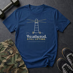 Weathered. Still Lifting. T-Shirt in Heather Navy