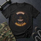 Certified Grandkid Lifter T-Shirt in Black