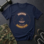 Certified Grandkid Lifter T-Shirt in Navy
