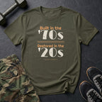 Built in the '70s. Restored in the '20s. T-Shirt in Military Green
