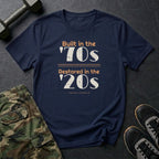 Built in the '70s. Restored in the '20s. T-Shirt in Navy