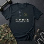 Party Trick: One Leg, Thirty Seconds T-Shirt in Black