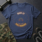 Made by Early Mornings T-Shirt in Heather Navy