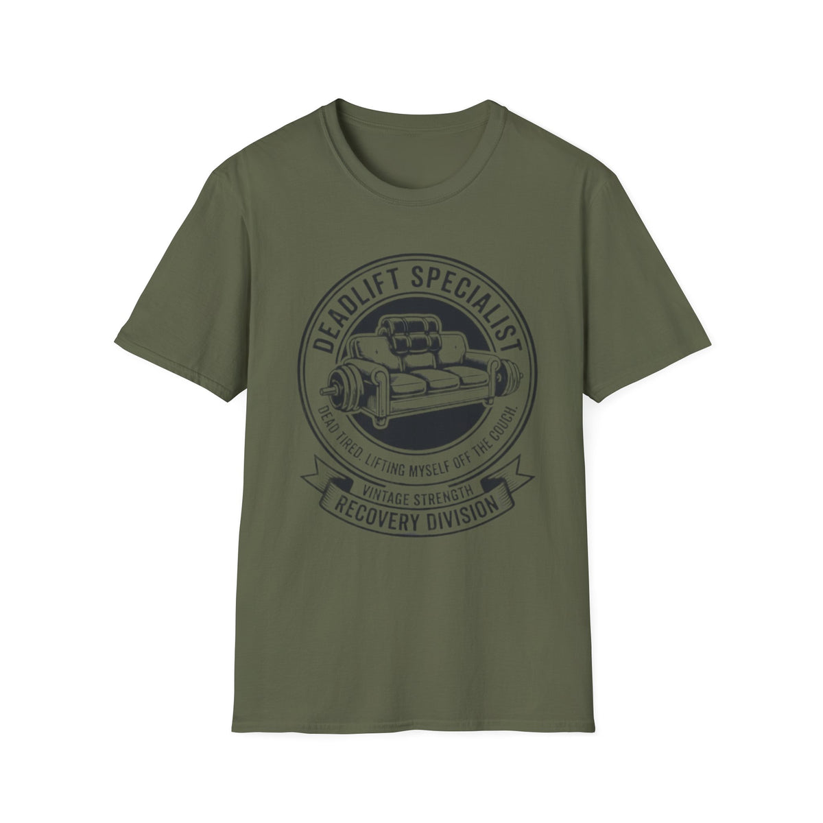 Deadlift Off Couch T-Shirt