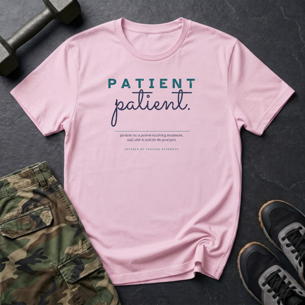 Patient Patient T-Shirt in Light Pink