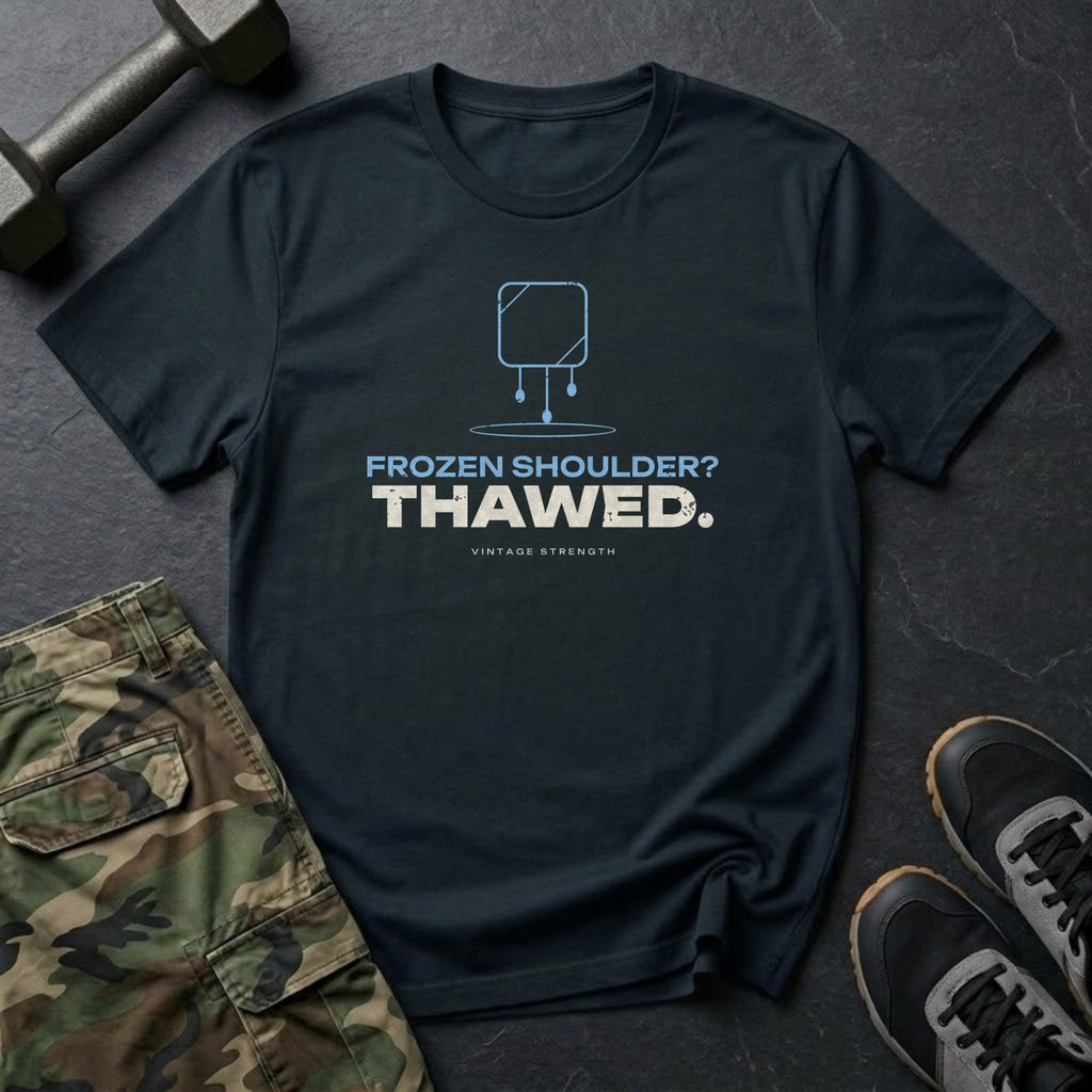 Frozen Shoulder? Thawed. T-Shirt in Black