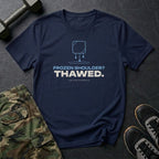 Frozen Shoulder? Thawed. T-Shirt in Navy