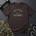 Knee Scooter Alumni T-Shirt in Dark Chocolate