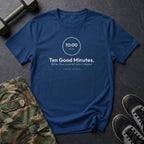 Ten Good Minutes T-Shirt in Heather Navy