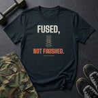 Fused, Not Finished T-Shirt in Black