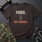Fused, Not Finished T-Shirt in Dark Chocolate