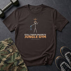 Still Their Favorite Jungle Gym T-Shirt in Dark Chocolate