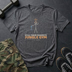 Still Their Favorite Jungle Gym T-Shirt in Dark Heather