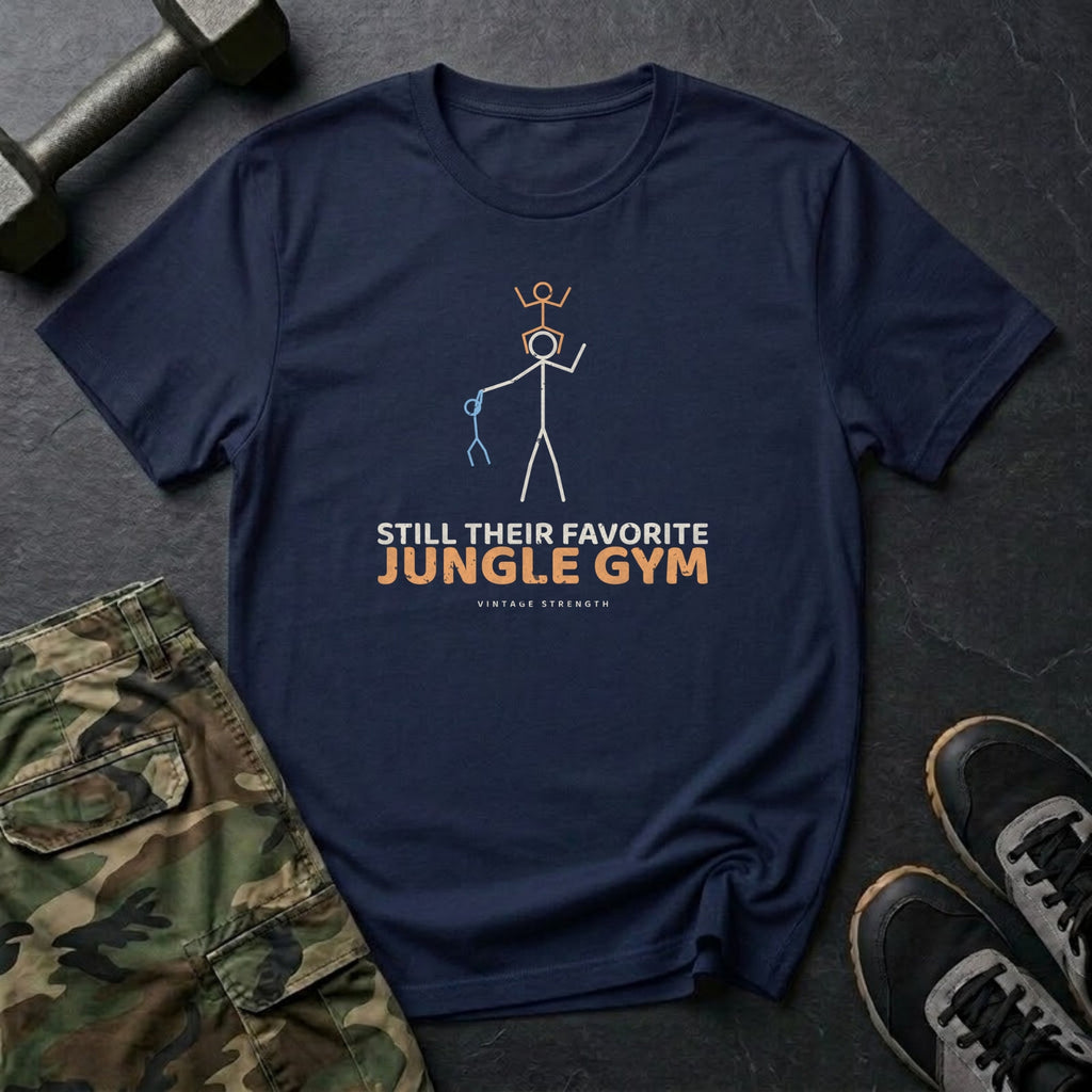 Still Their Favorite Jungle Gym T-Shirt in Navy