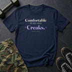 Comfortable in My Own Creaks T-Shirt in Navy
