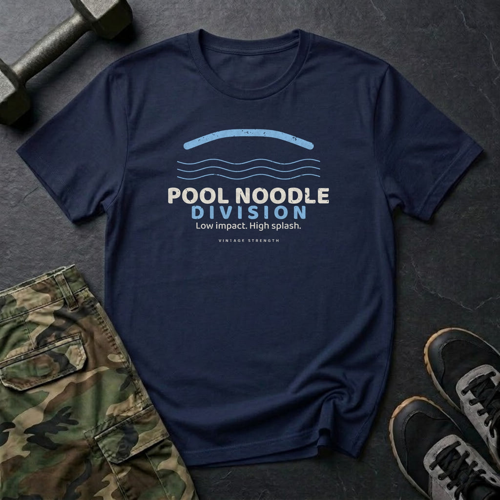 Pool Noodle Division T-Shirt in Navy