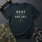 Rest Is Part of the Set T-Shirt in Black