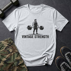 Rebuilding Lifter - Gym T-Shirt in Ice Grey